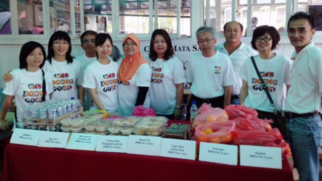 CMS Infra Trading, CMS Agrotech and CMS Properties do their part at Sarawak Cheshire Home Charity Sale
