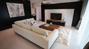Rivervale Condominium Type B: Living room